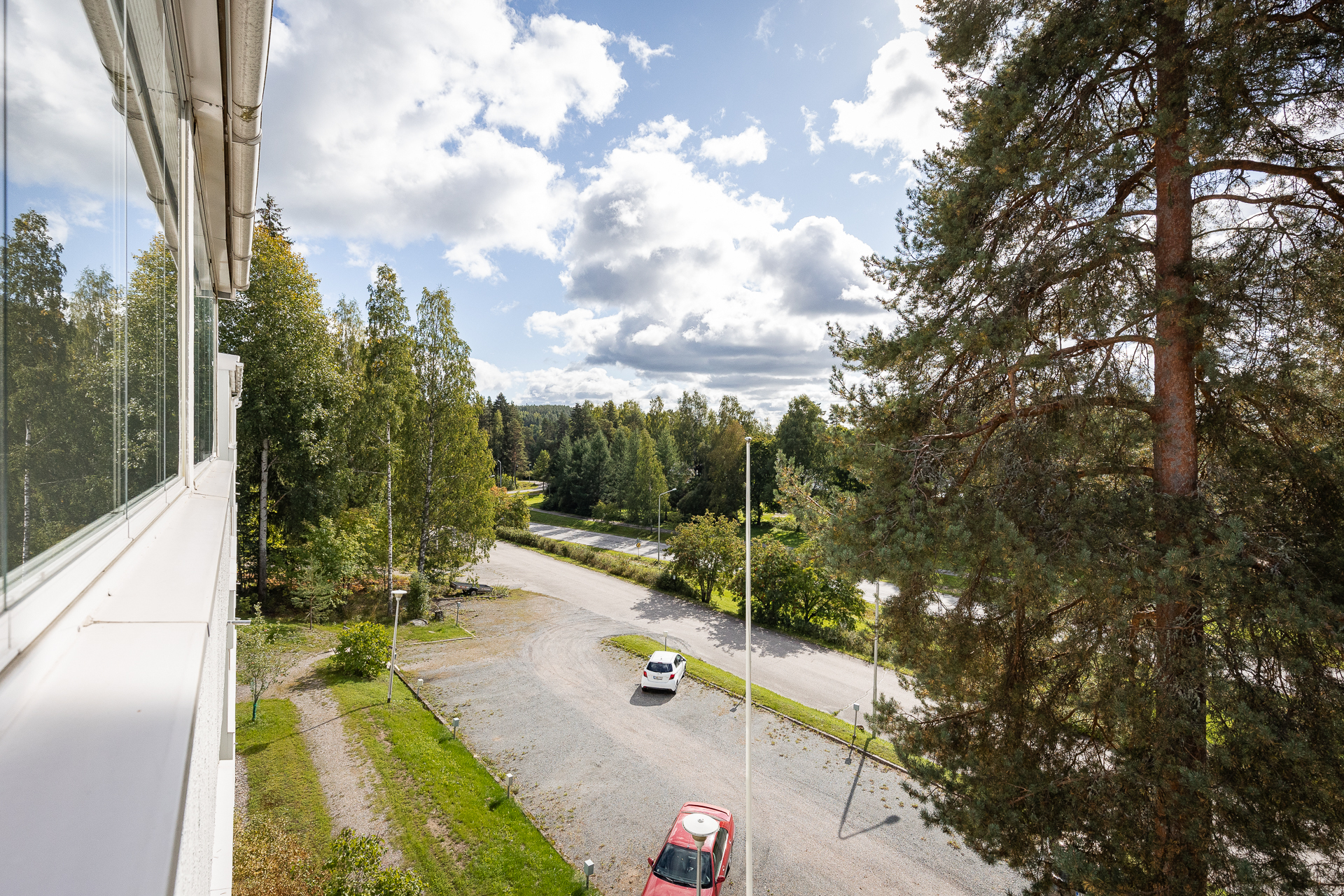 näkymää parvekkeelta