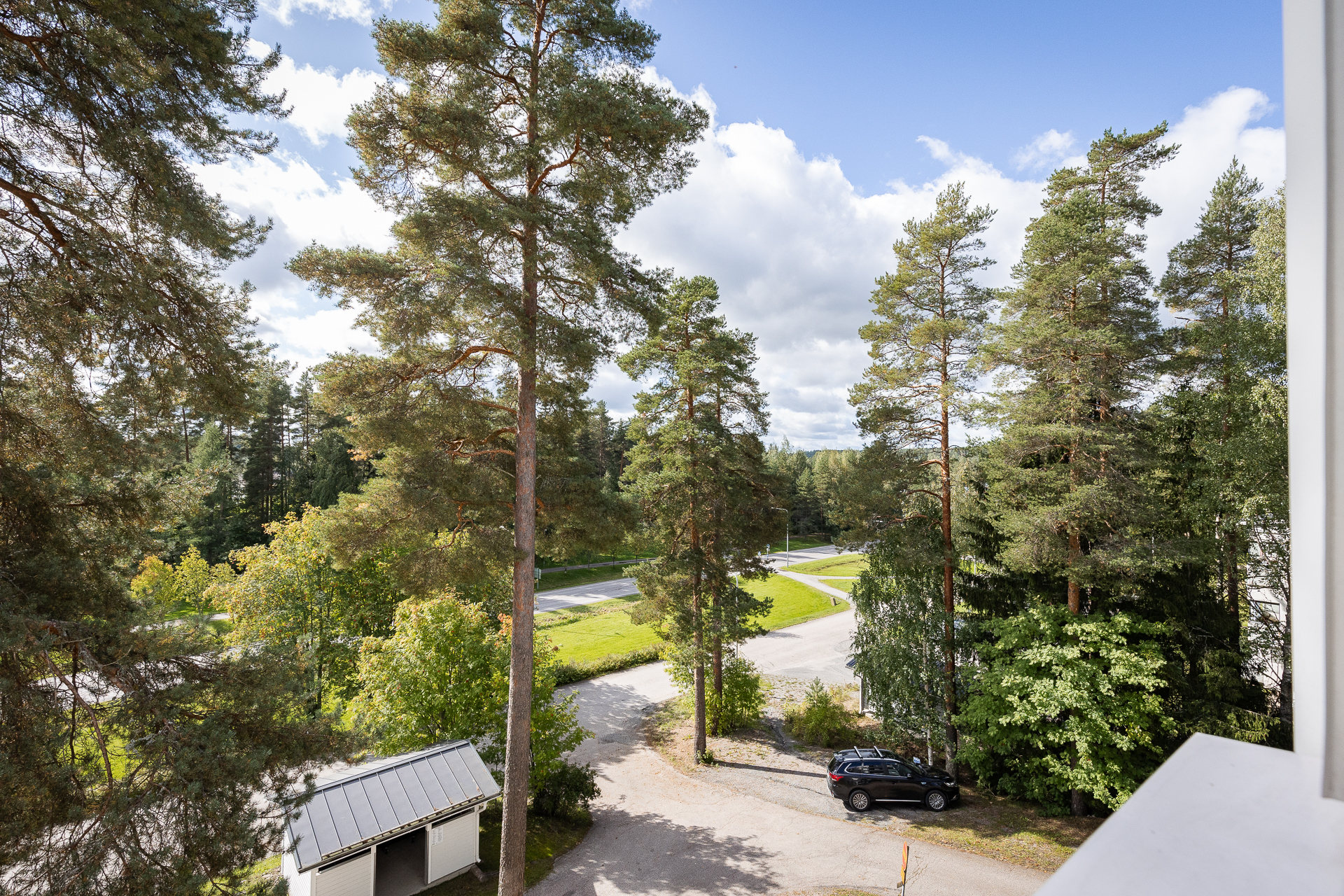 näkymää parvekkeelta