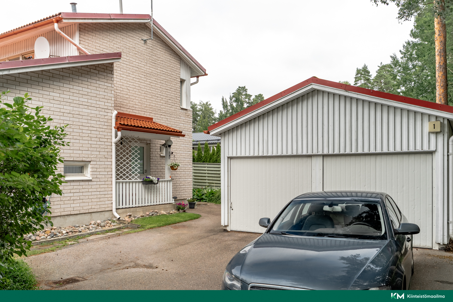Autotalli helpottaa arkea 