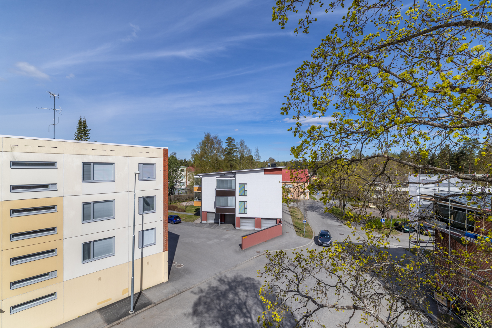 maisemaa parvekkeelta