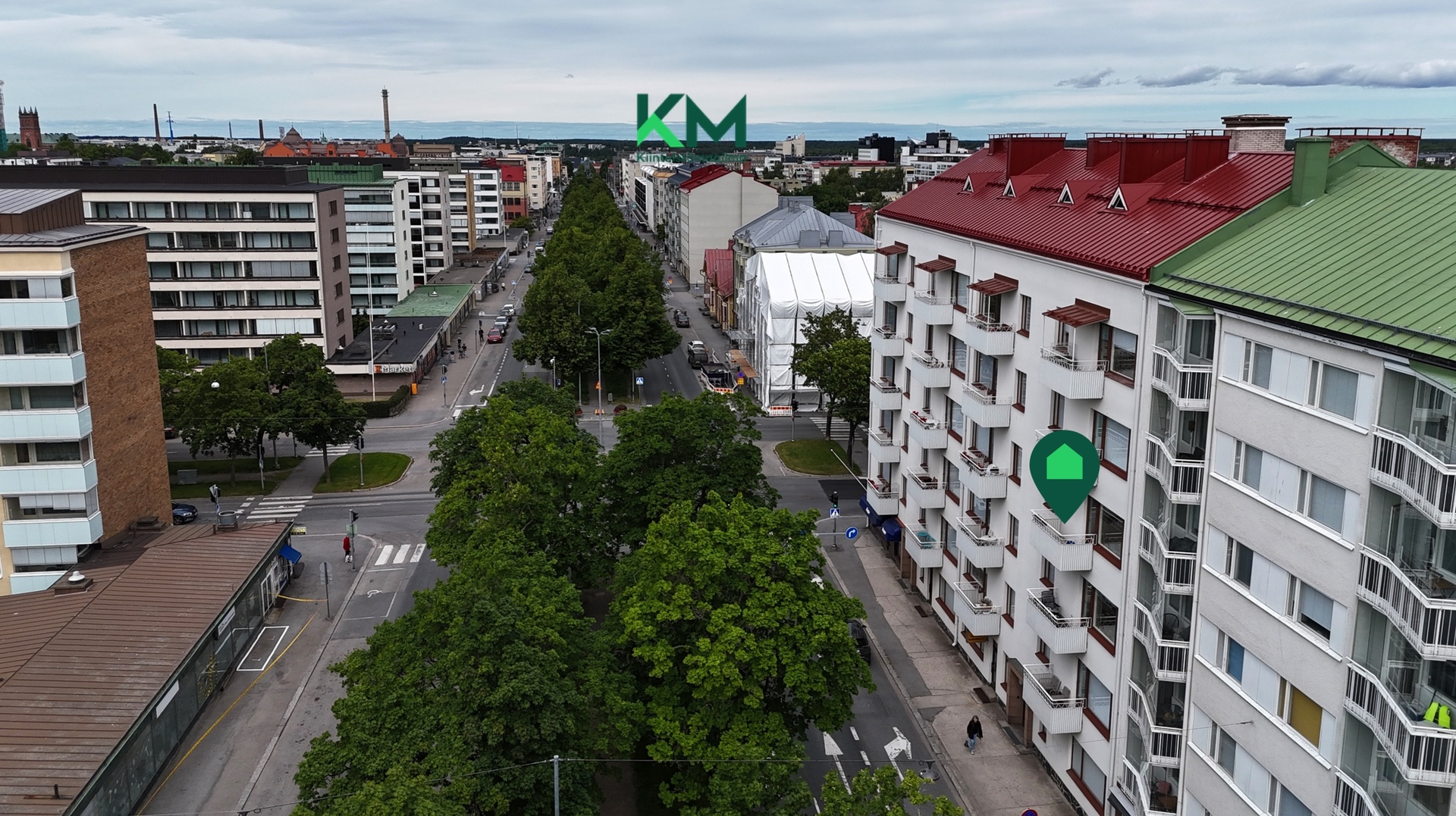 Kauppapuistikko 35, Keskusta, Vaasa