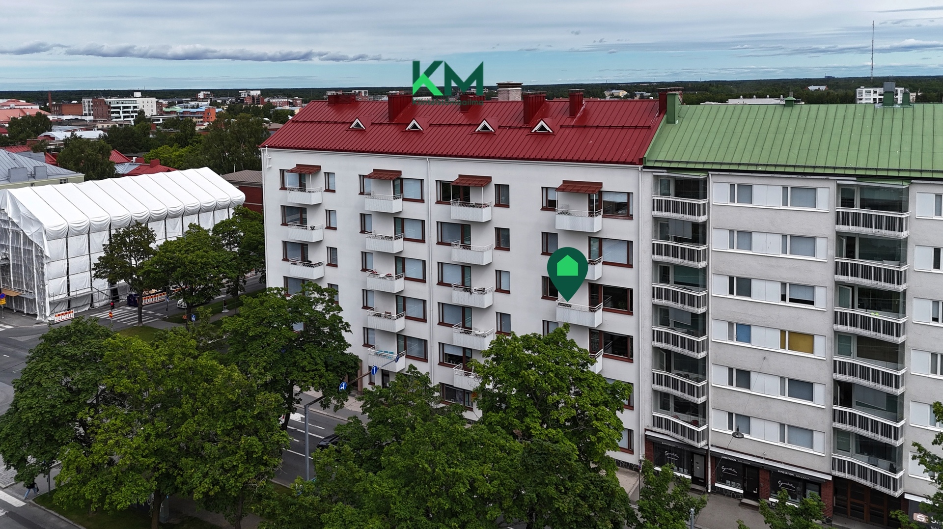 Kauppapuistikko 35, Keskusta, Vaasa