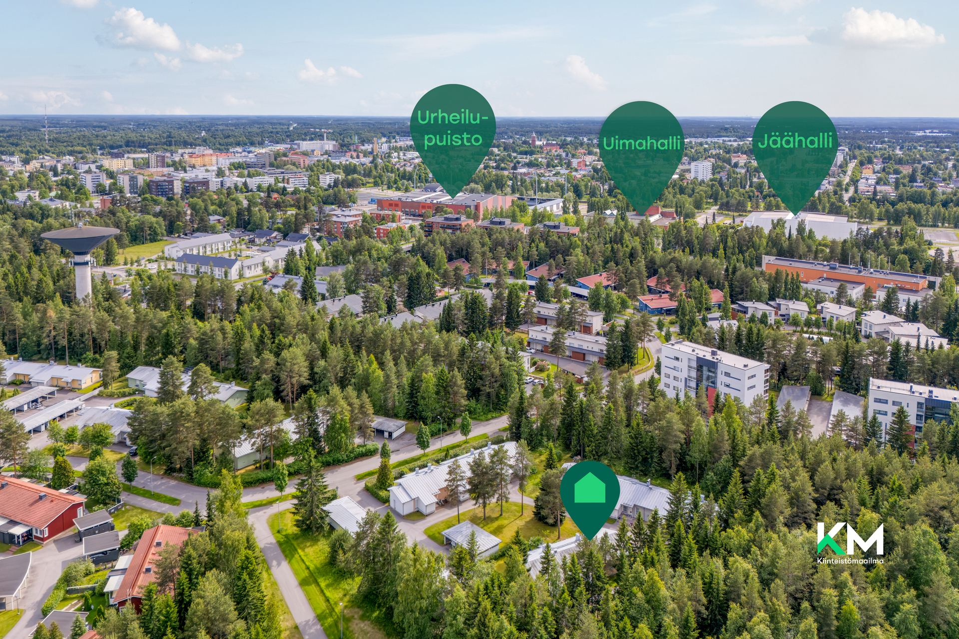 Linnaleirintie 14-16, Hakalahti, Kokkola