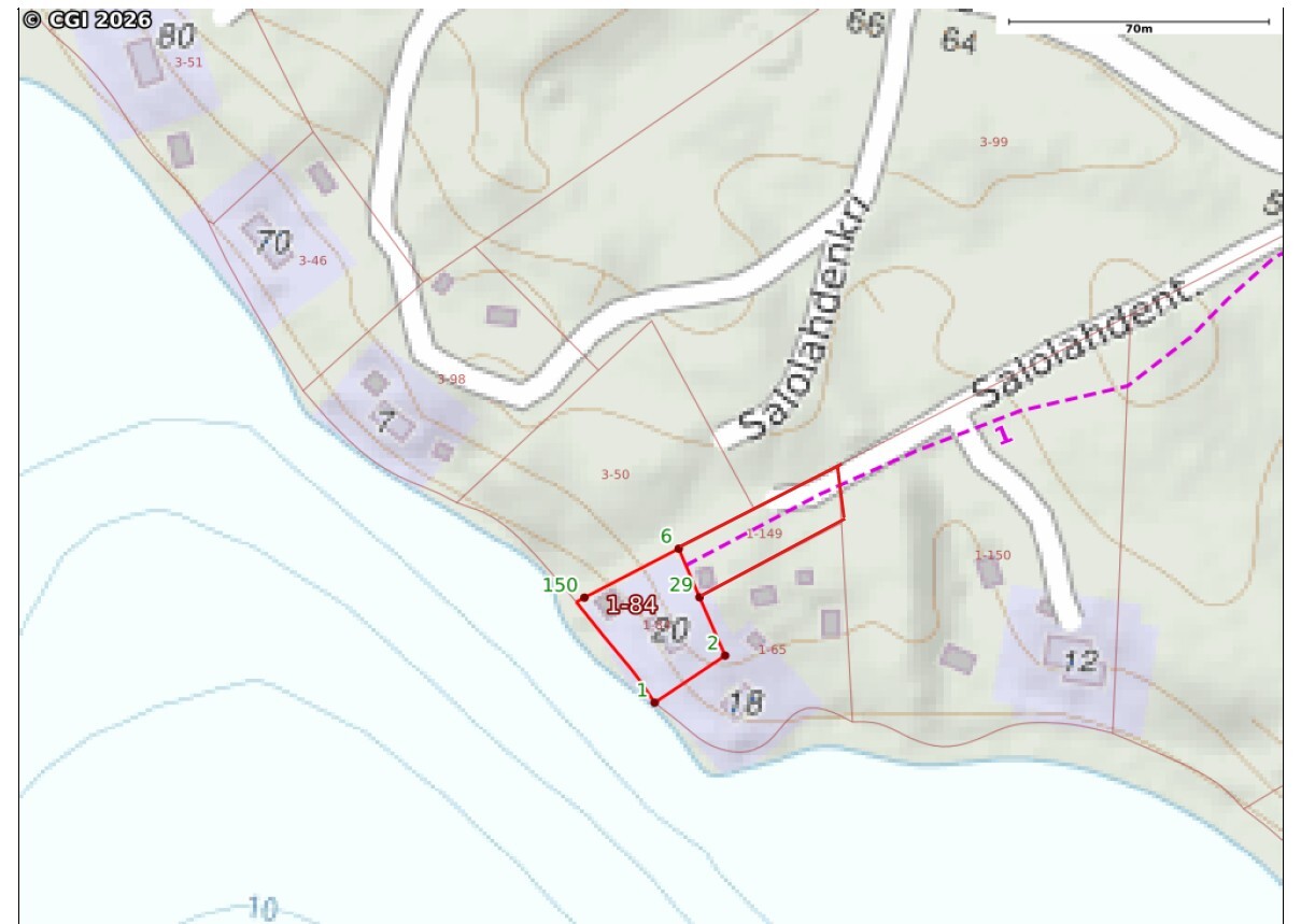 Salolahdentie 20, Salajärvi, Savitaipale