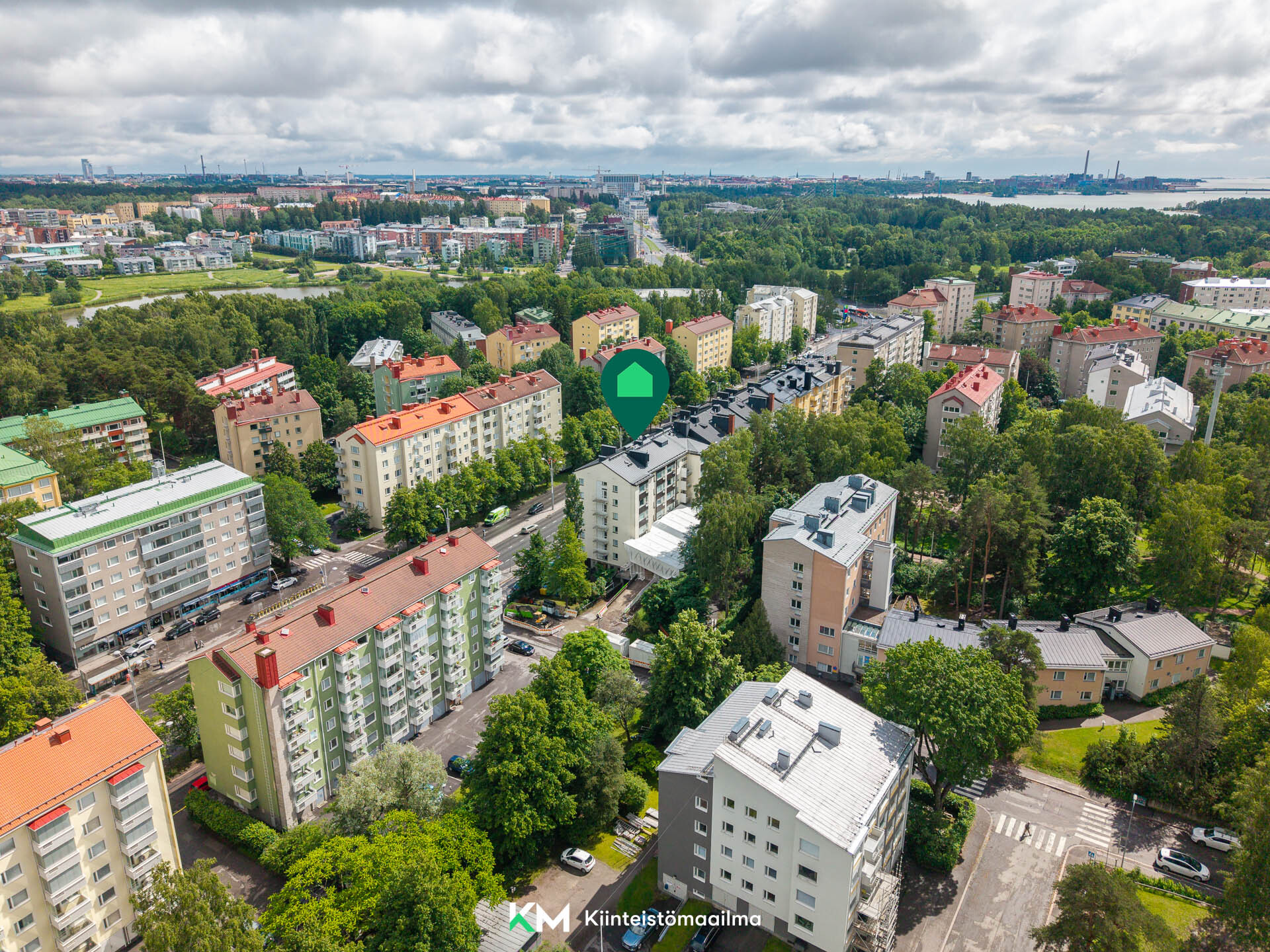 Huopalahdentie 12, Munkkiniemi, Helsinki