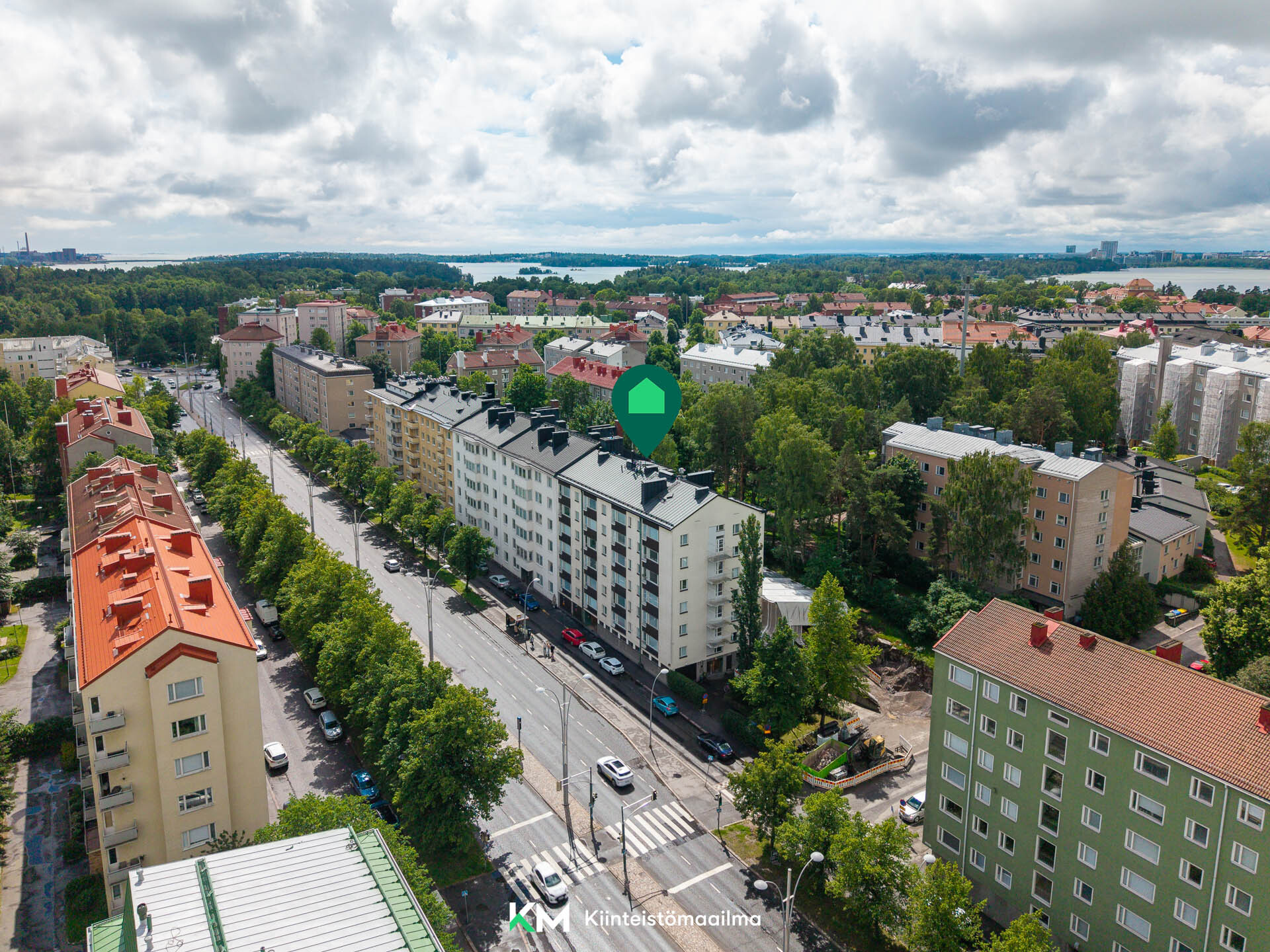 Huopalahdentie 12, Munkkiniemi, Helsinki