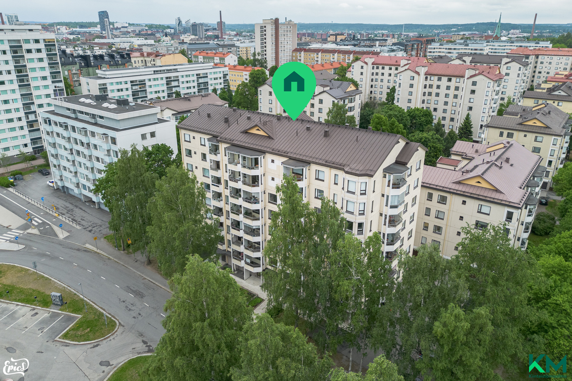 Näsijärvenkatu 13, Amuri, Tampere