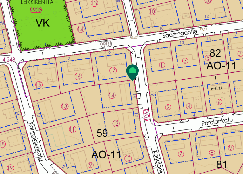 Karjalankatu 14, Pohja, Seinäjoki