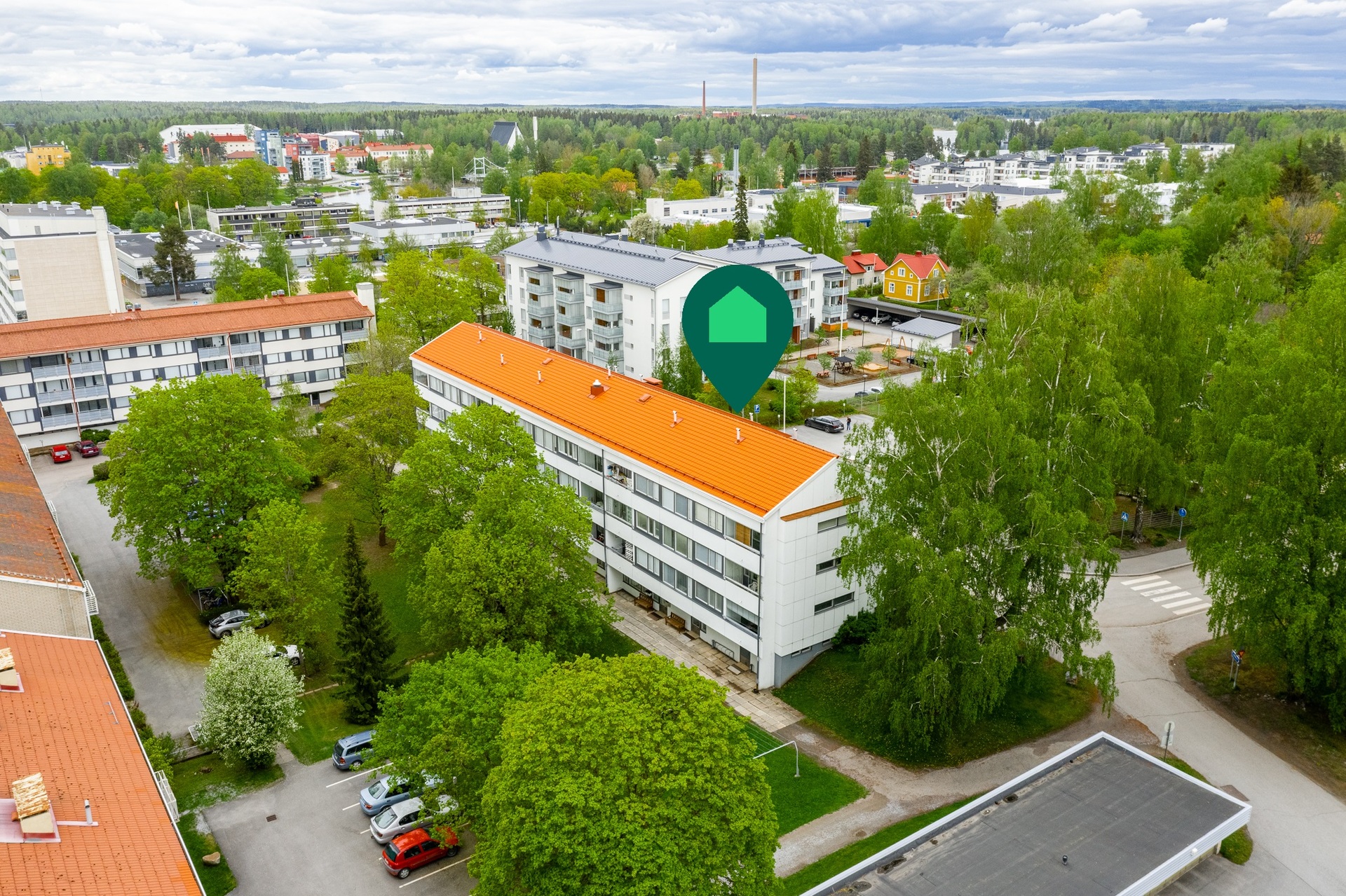 Koulukatu 6, Keskusta, Valkeakoski