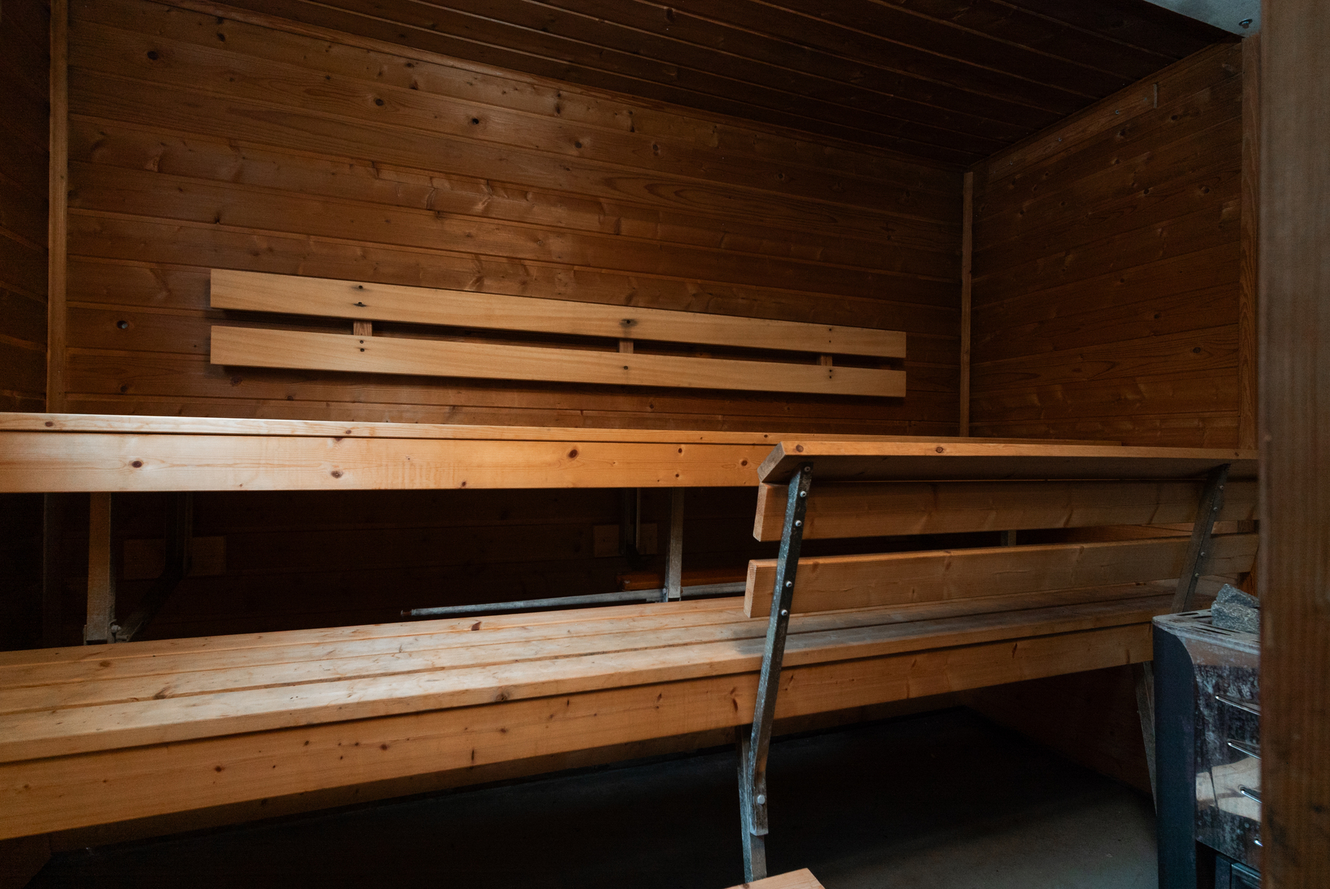 Piharakennuksen sauna