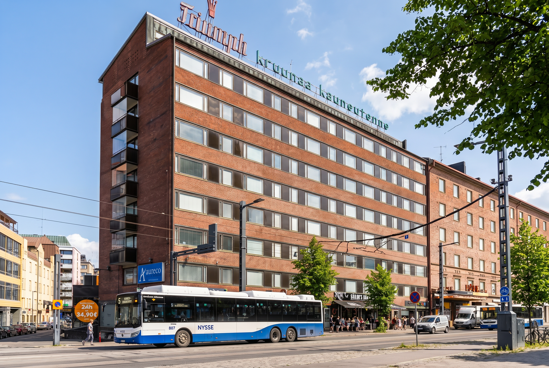 Hatanpään valtatie 4, Keskusta, Tampere
