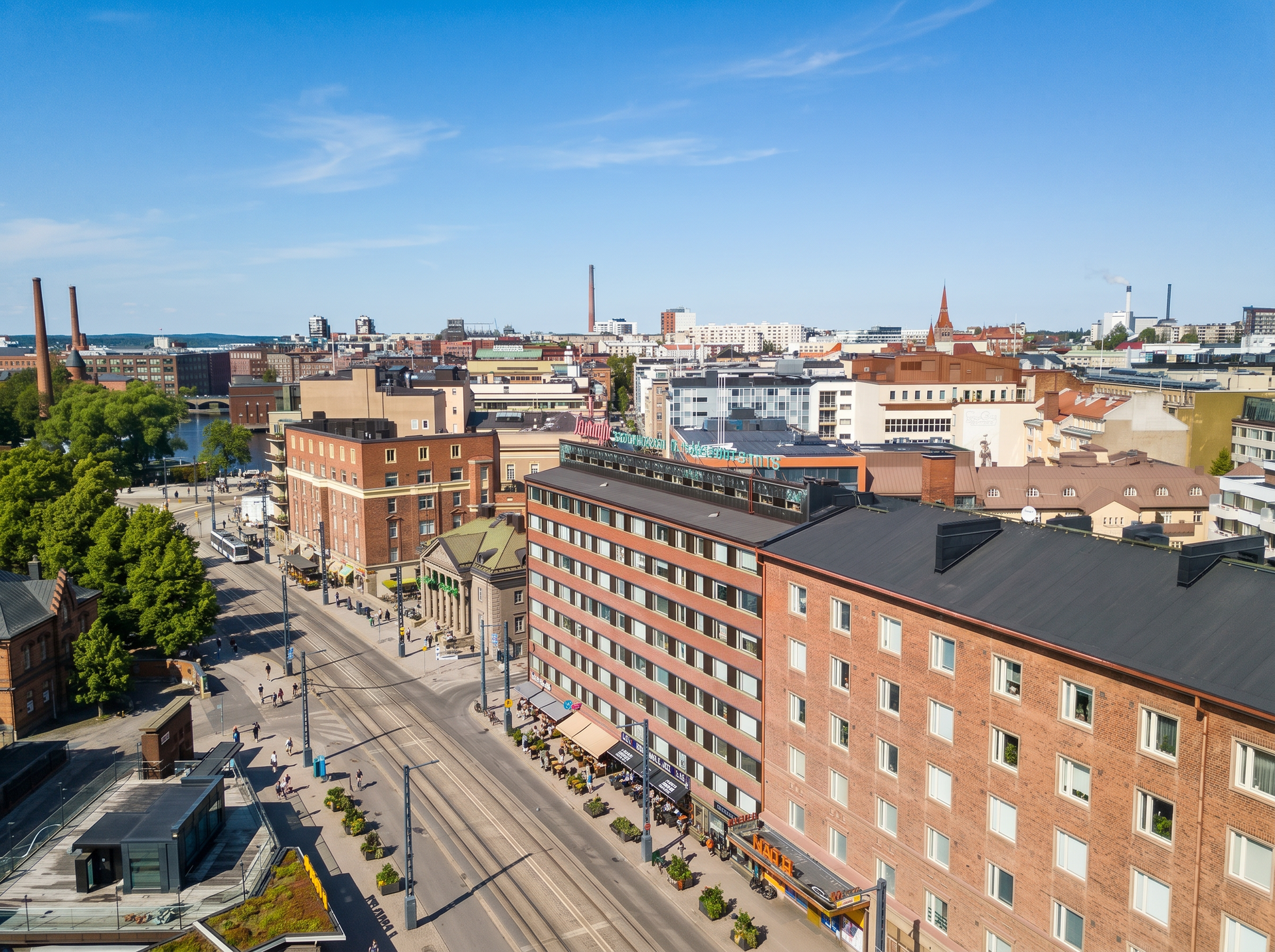 Hatanpään valtatie 4, Keskusta, Tampere
