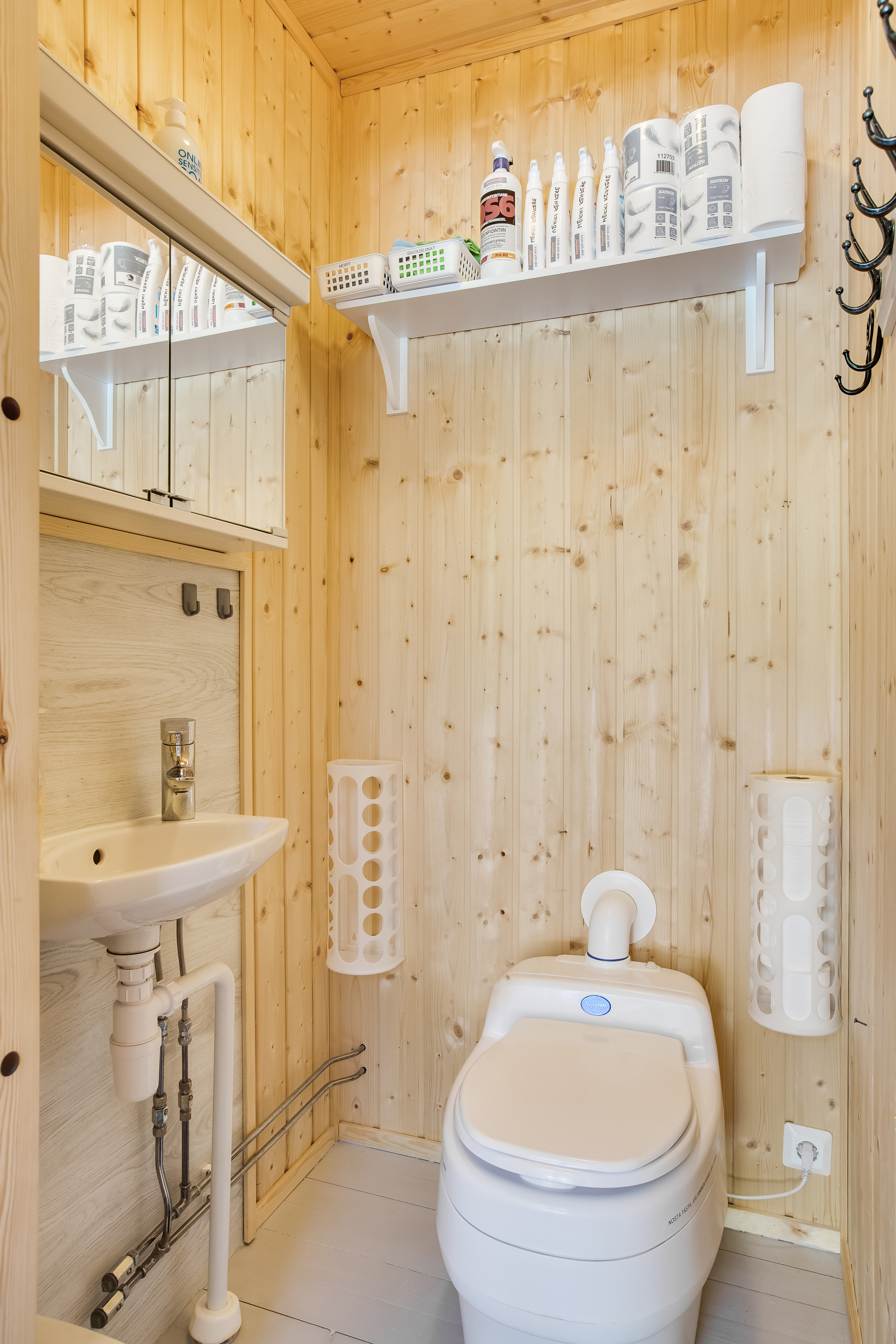 WC, sähkökäyttöinen