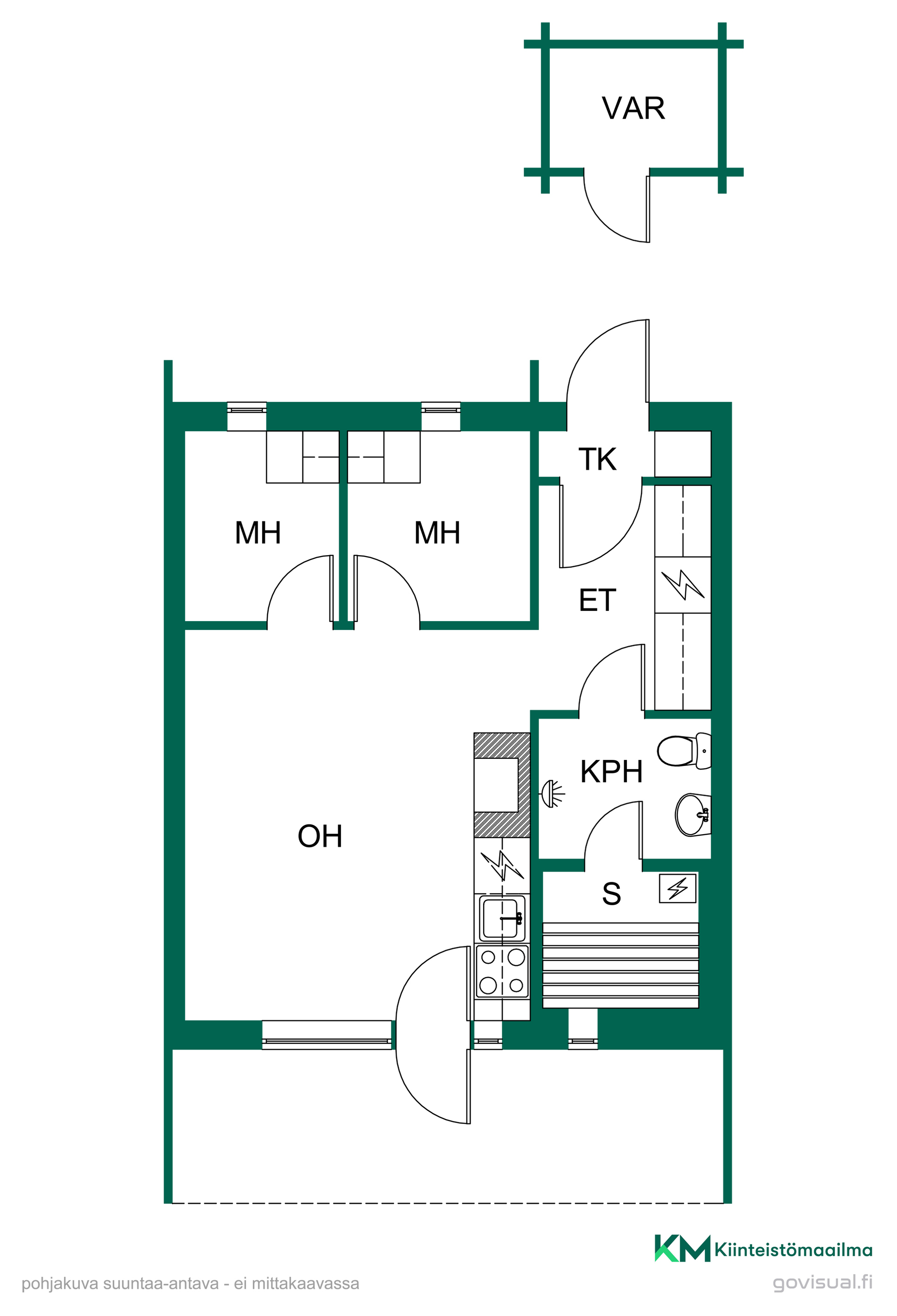 Rokuanhovintie 52, Rokua, Utajärvi