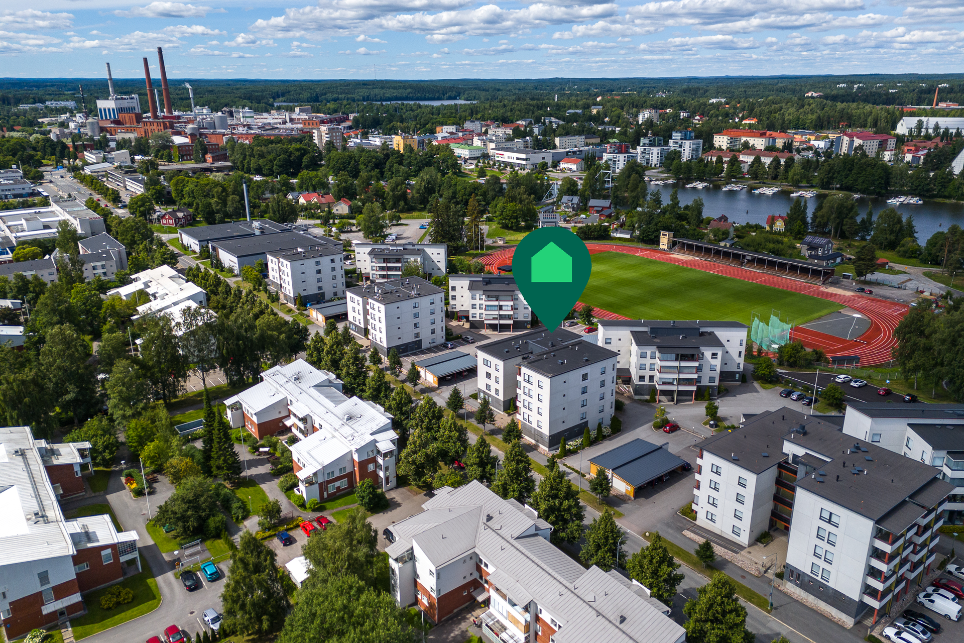 Apiankatu 13, Keskusta, Valkeakoski