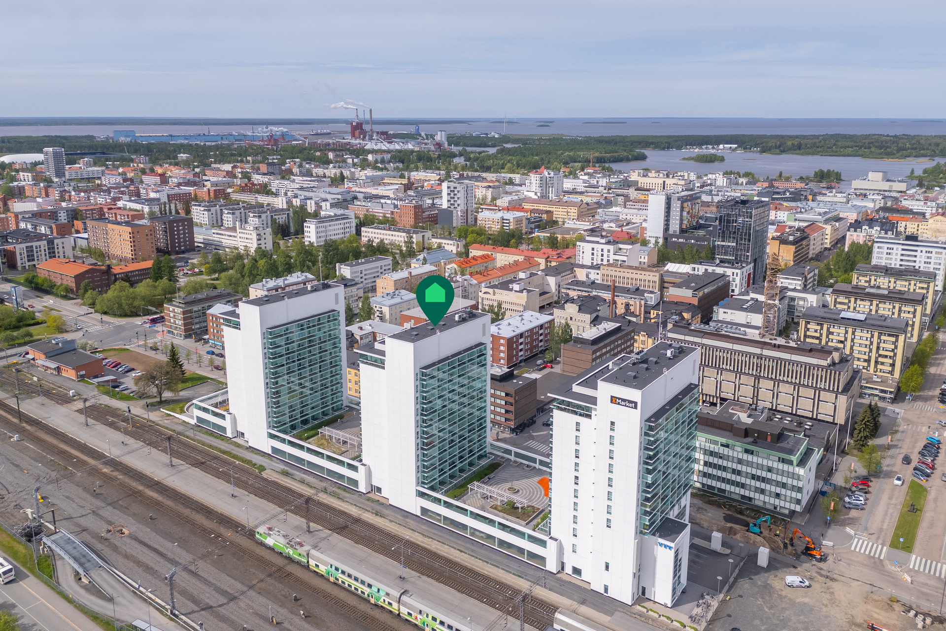 Rautatienkatu 17, Keskusta, Oulu