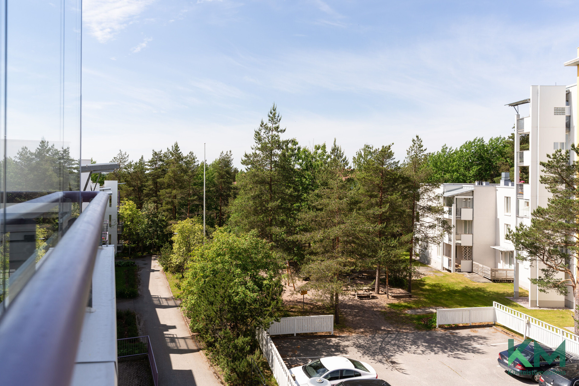 Lasitettu parveke 1 parvekenäkymä