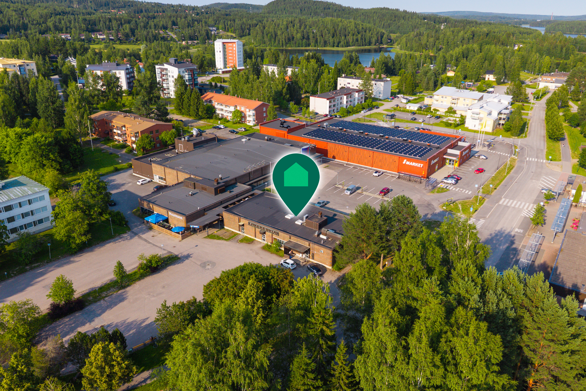 Virastotie 5, Keskusta, Muurame