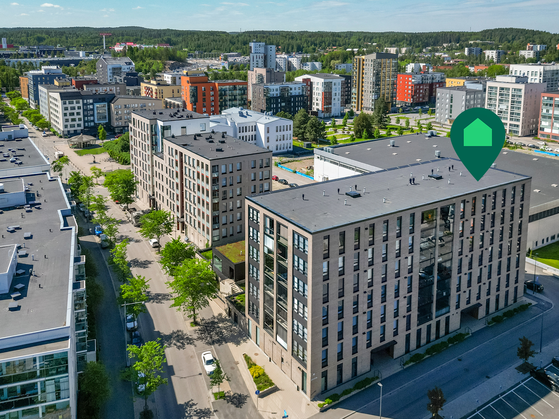 Fontellinkatu 1, Härmälänranta, Tampere