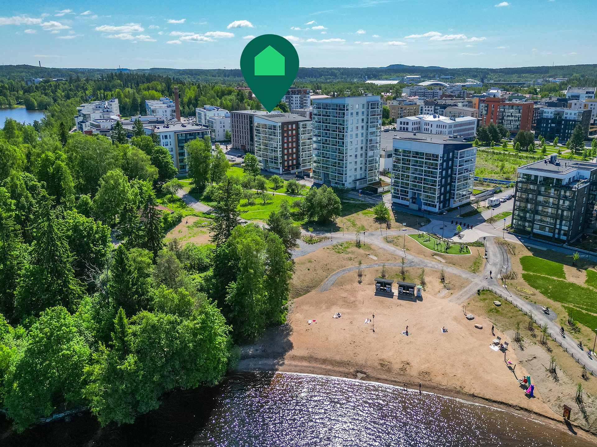 Fontellinkatu 1, Härmälänranta, Tampere