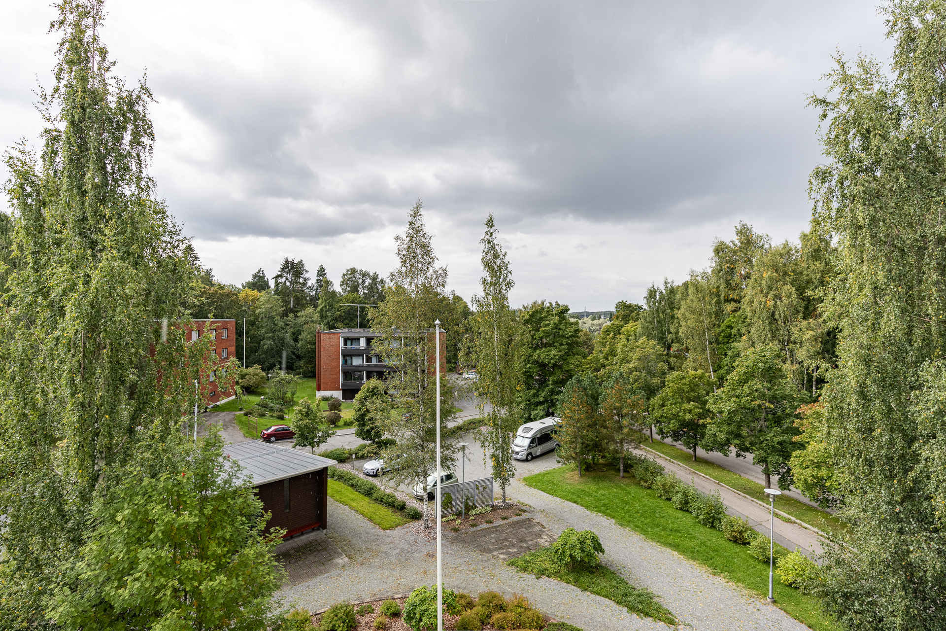 Maisemat parvekkeelta