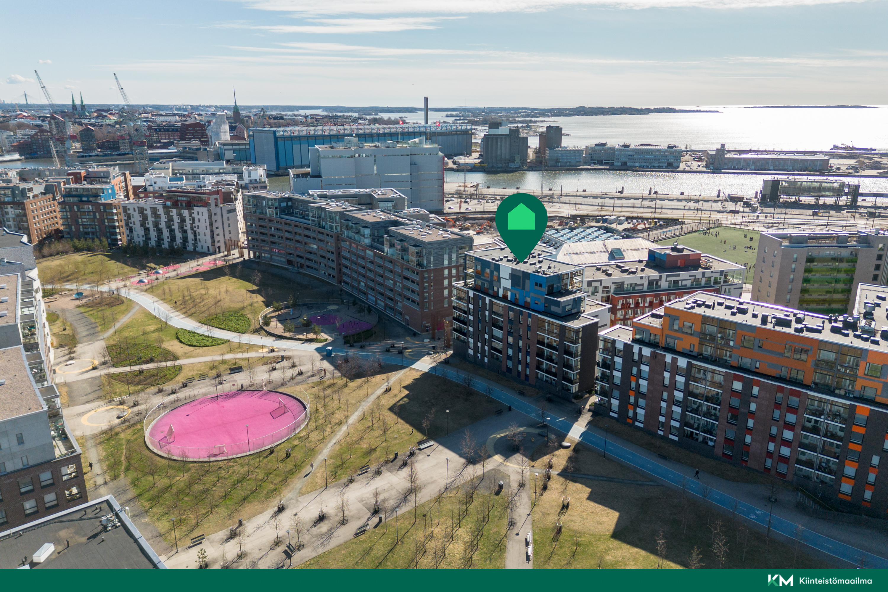 Hyväntoivonkatu 8, Jätkäsaari, Helsinki