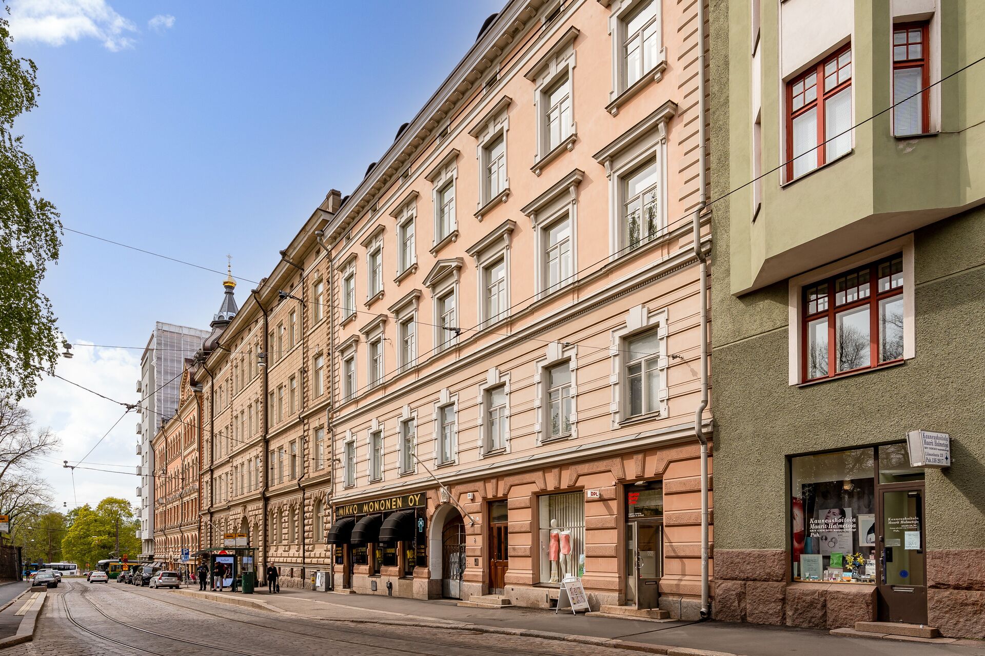 Mariankatu 25 katutalo.