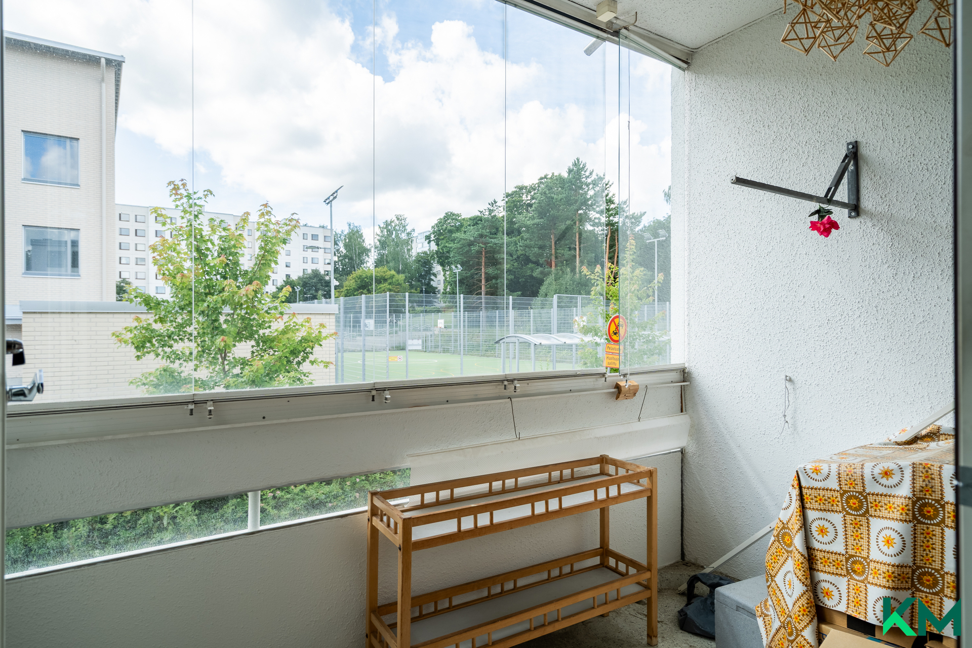 Lasitettu parveke lisää arjen luksusta