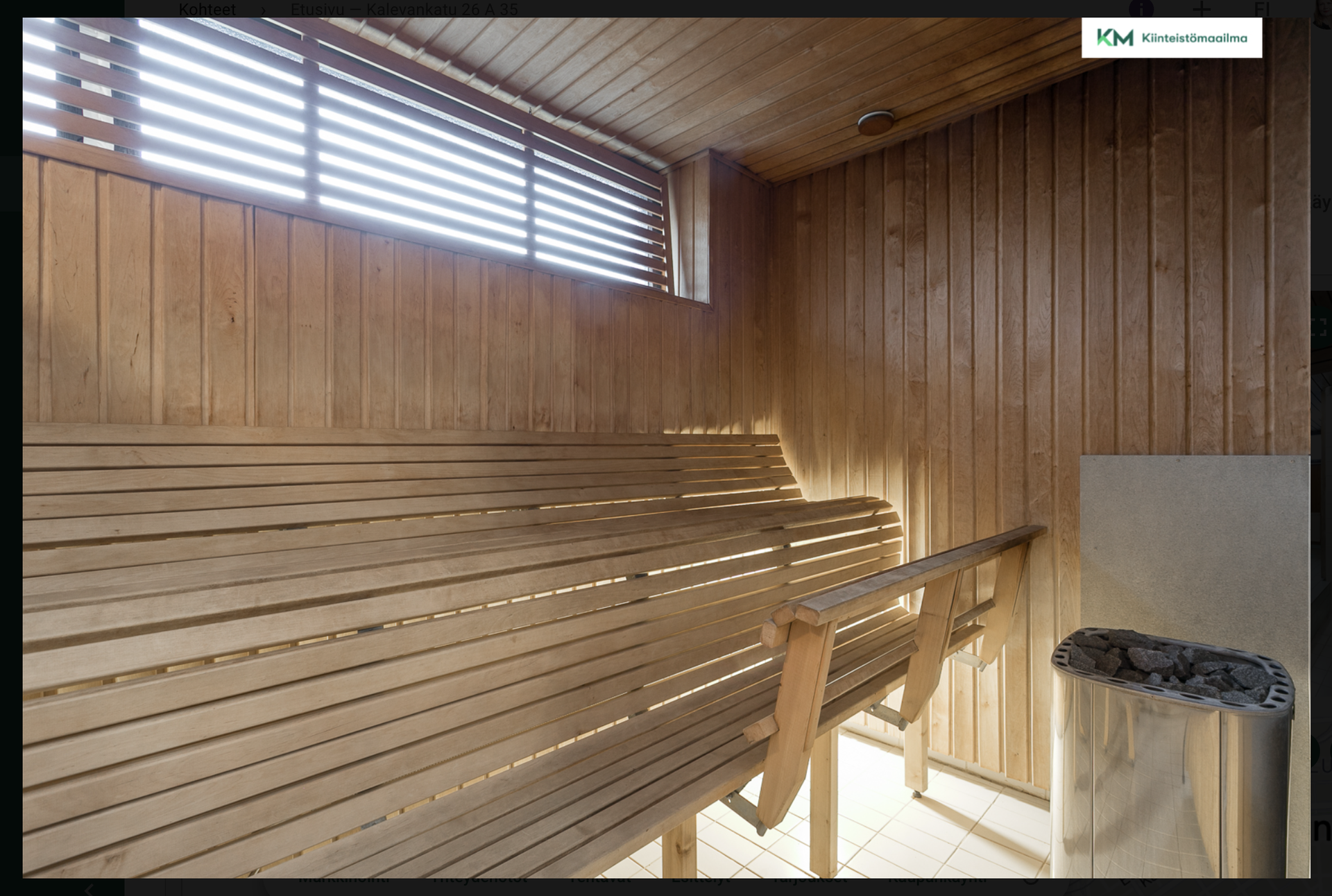 Taloyhtiön sauna