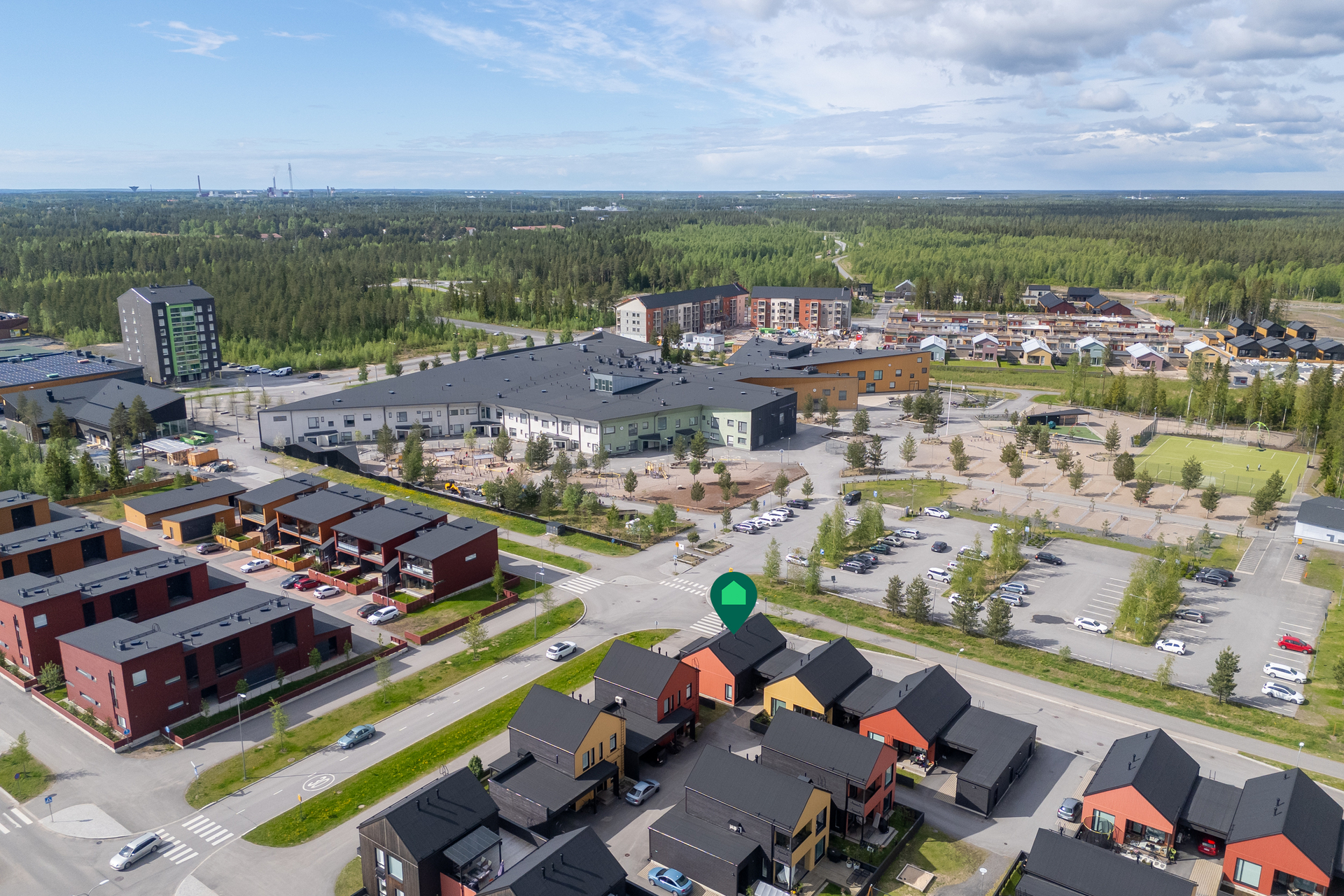 Tahtimarssi 2, Hiukkavaara, Oulu