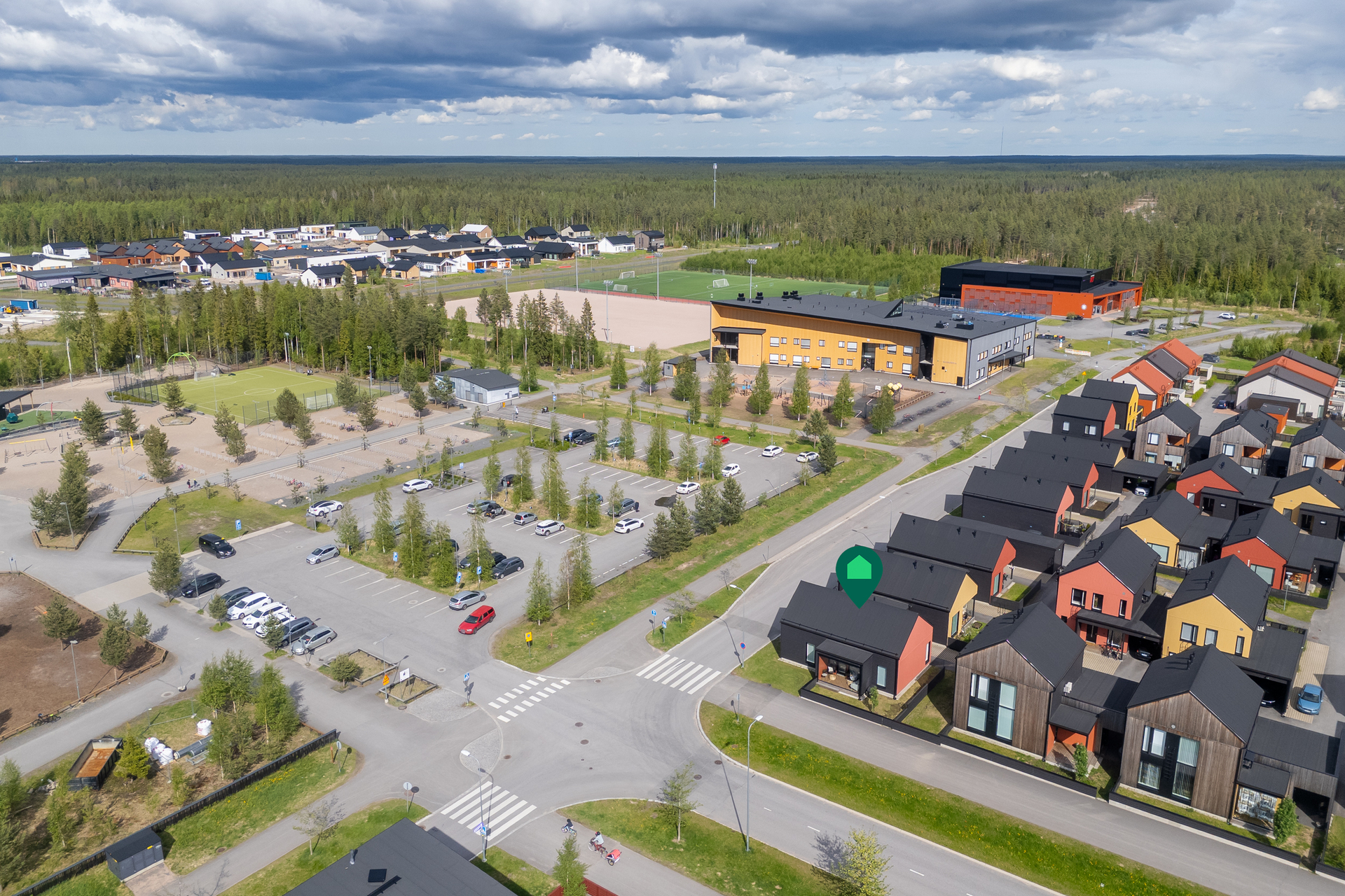 Tahtimarssi 2, Hiukkavaara, Oulu