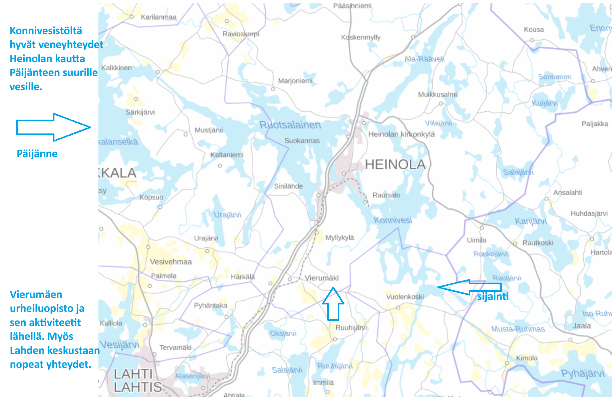 Heinola, Vierumäki, Ruotsalainen lähellä