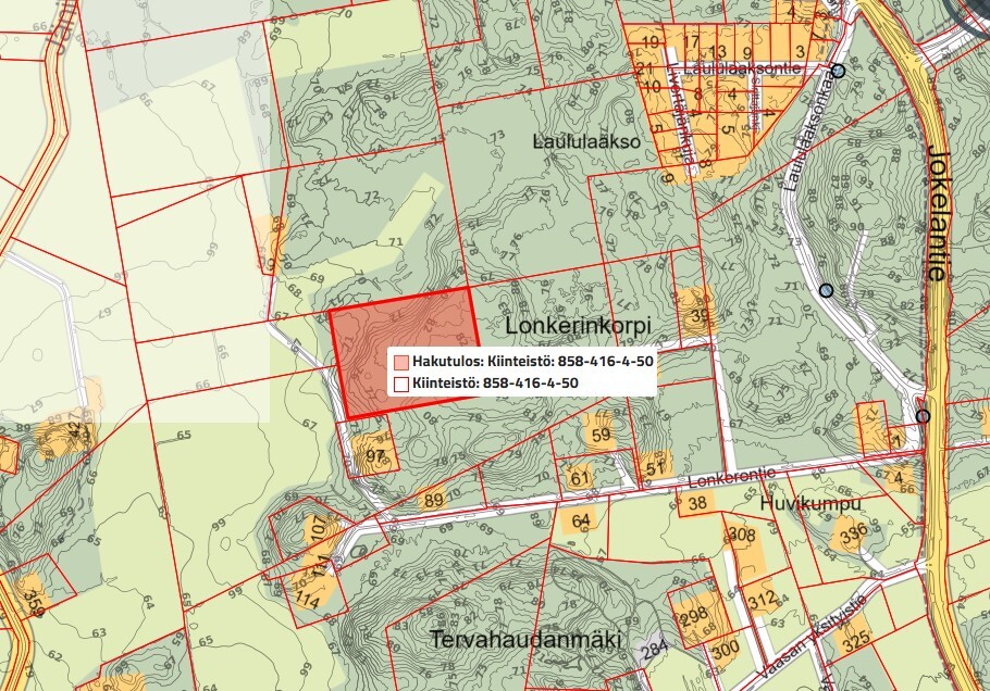 Lonkerontie, Nuppulinna, Tuusula