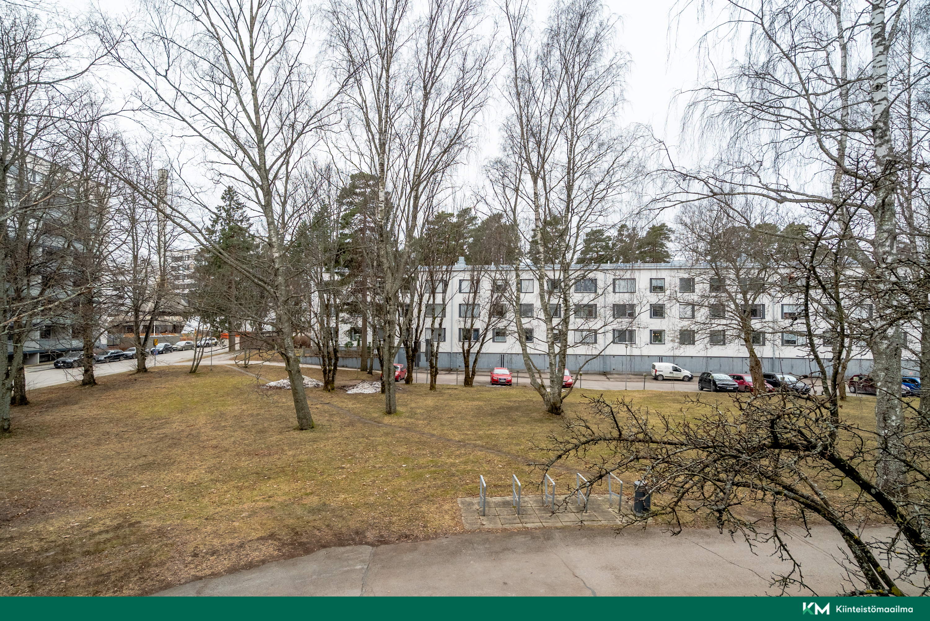 Näkymä parvekkeelta.