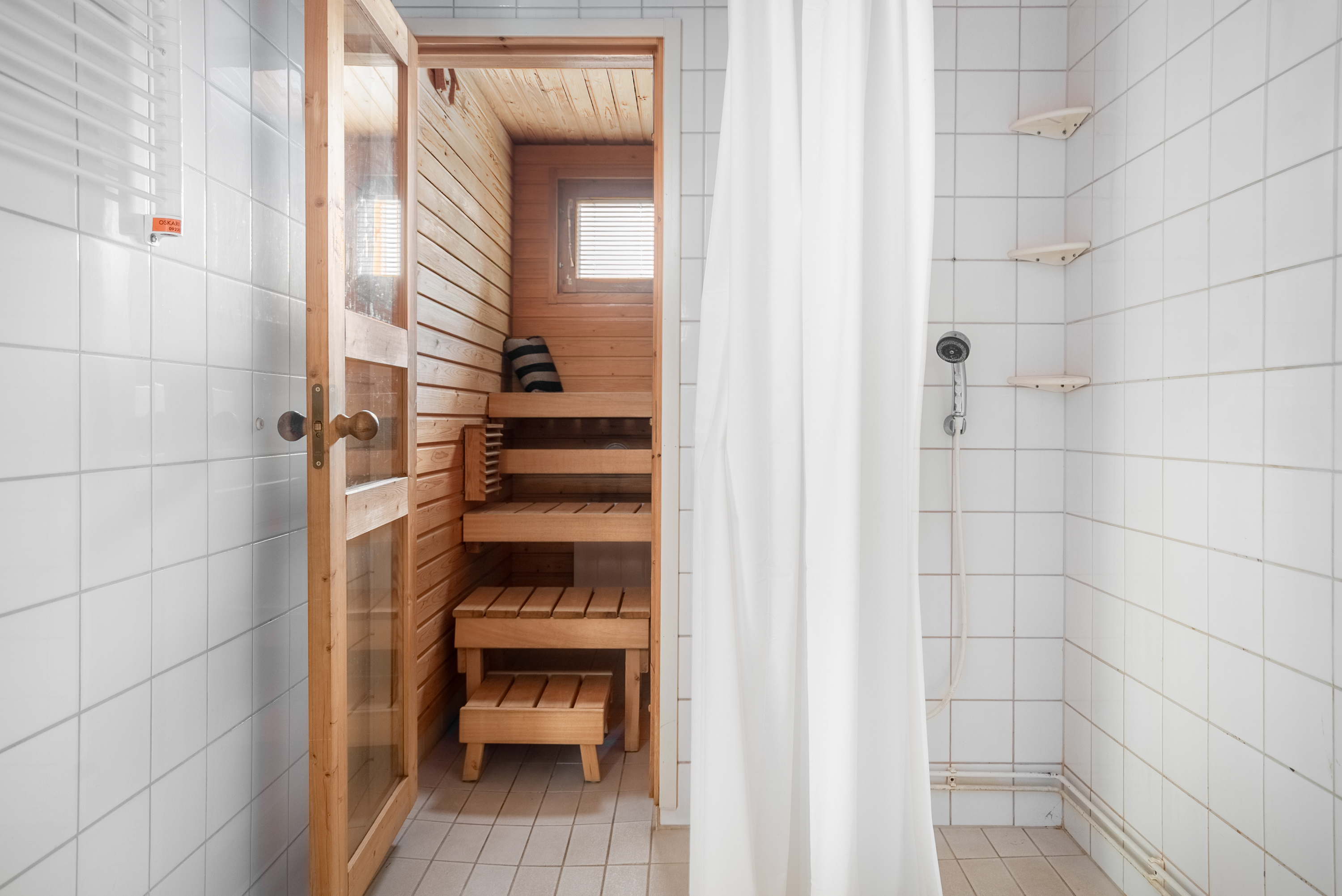 Kylpyhuone-saunaosasto