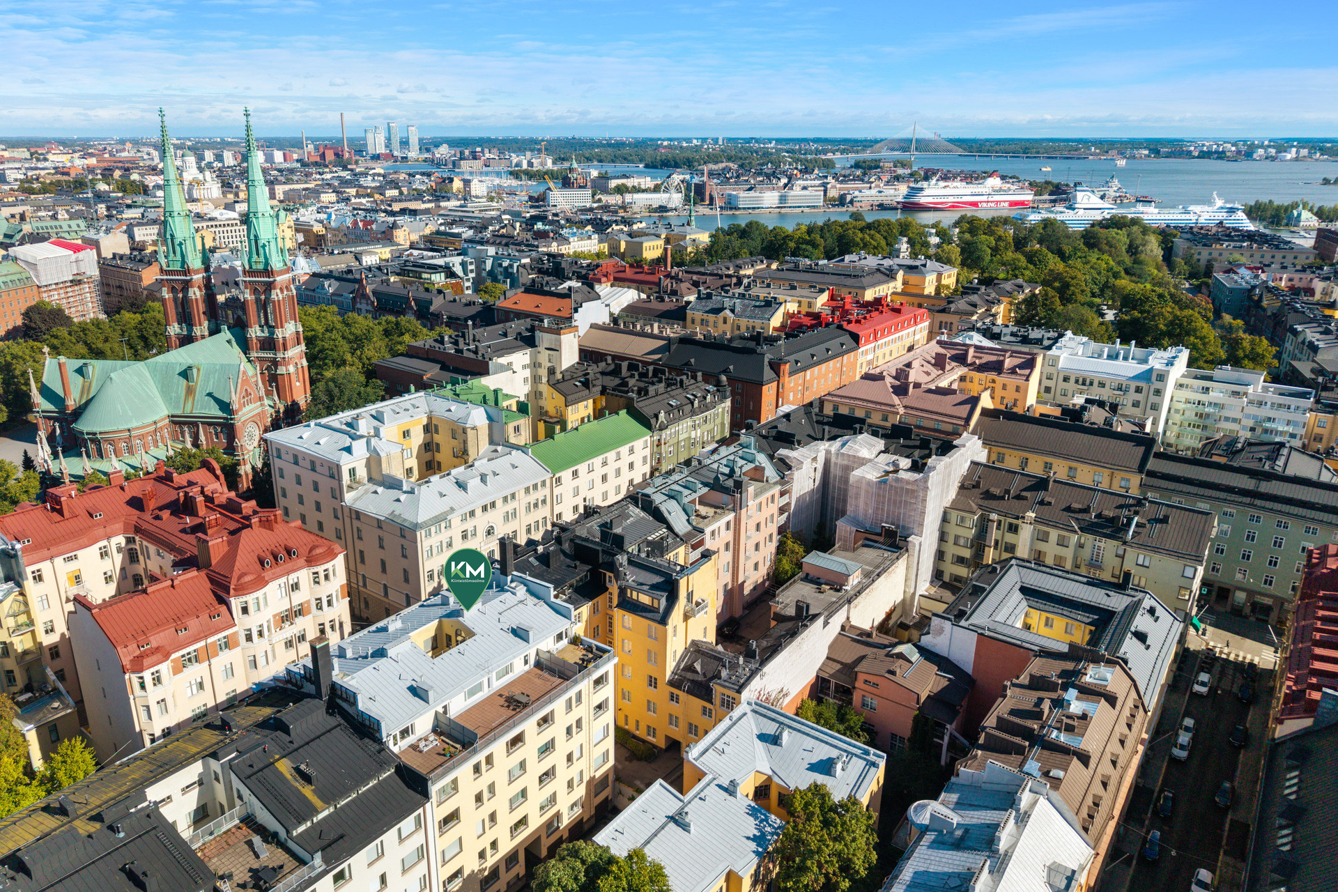 Tarkk'ampujankatu 12, Ullanlinna, Helsinki