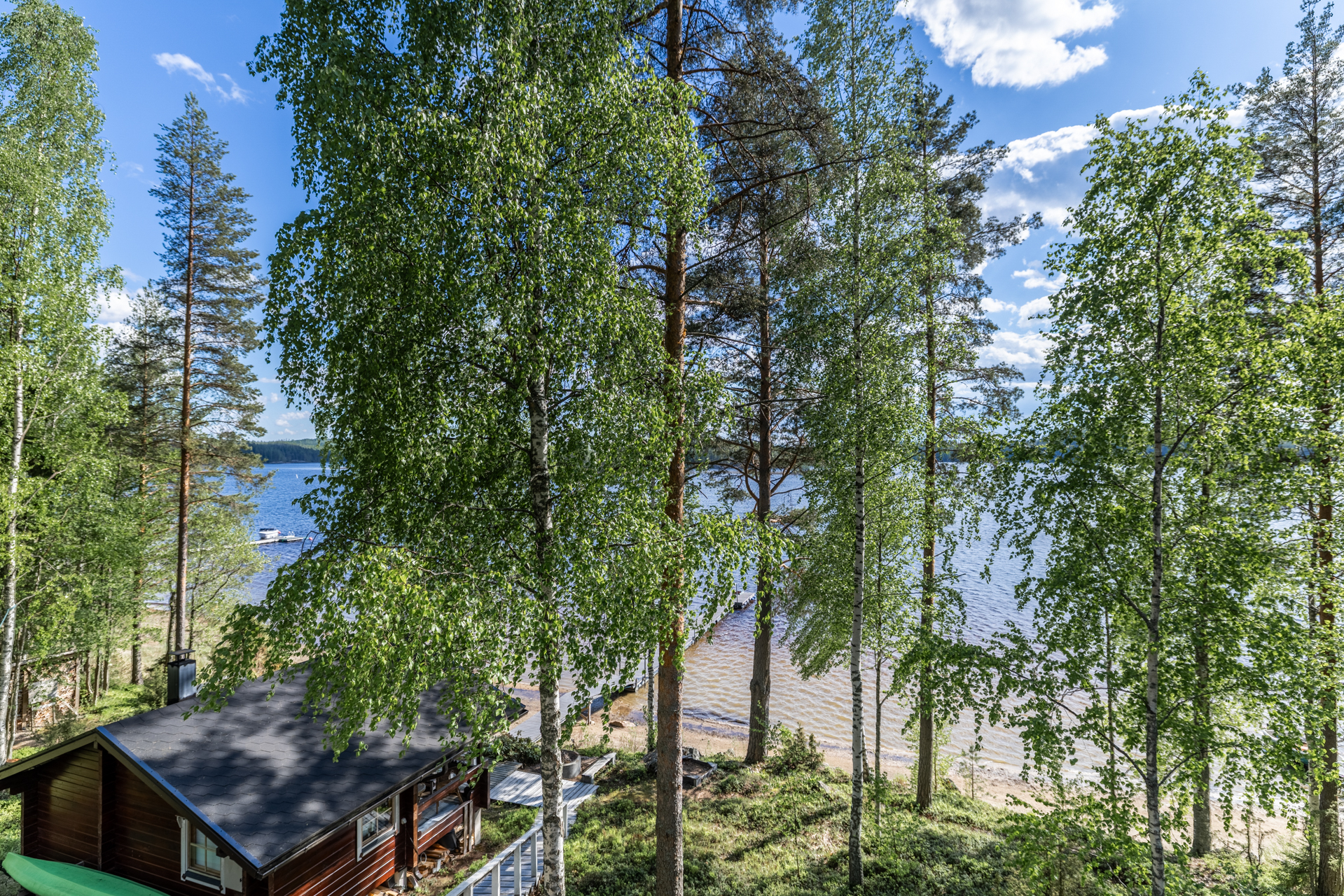 maisemaa parvekkeelta