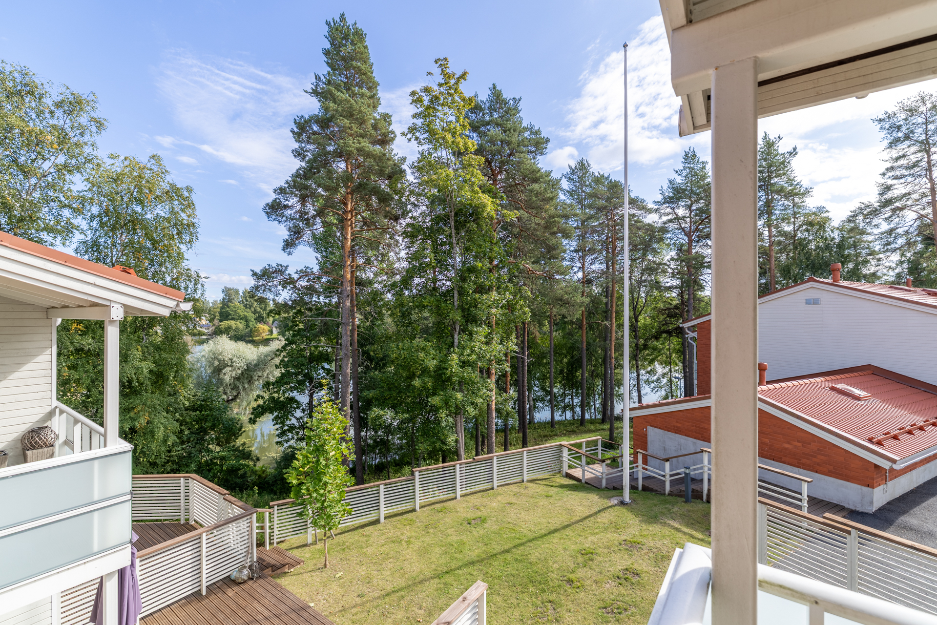 maisemaa parvekkeelta