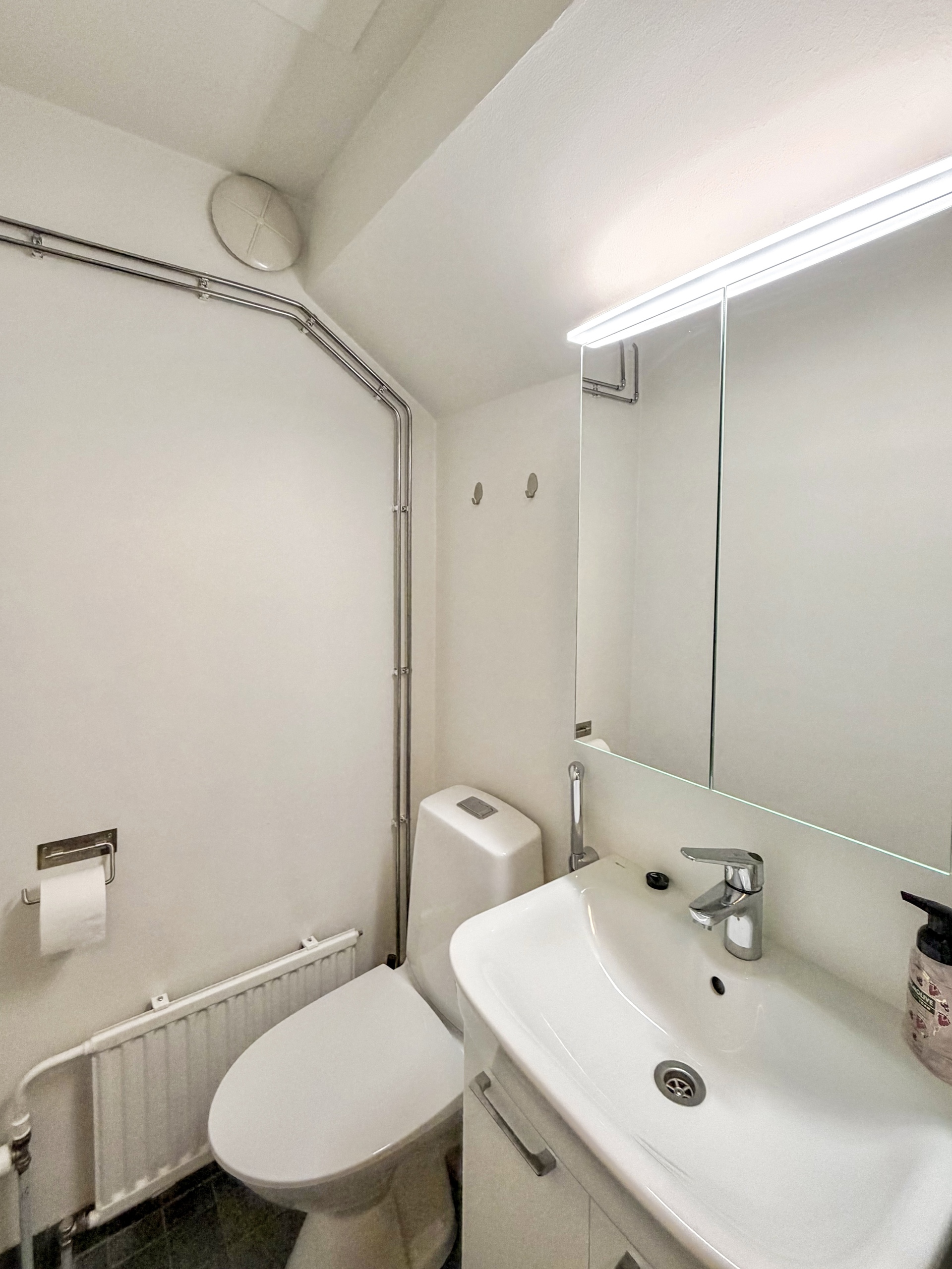 Remontoitu alakerran wc